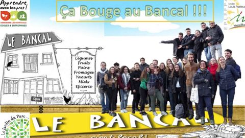 L’équipe de « Ça bouge au Bancal ! » de Marmilhat a relaté sa rencontre avec Benoît Pitavy, maraîcher en permaculture engagé dans Biocoop. Entre humour et émotion, elle a su jouer avec plusieurs modes de communication, mettre en scène un personnage, personnaliser son blog…©Marmilhat